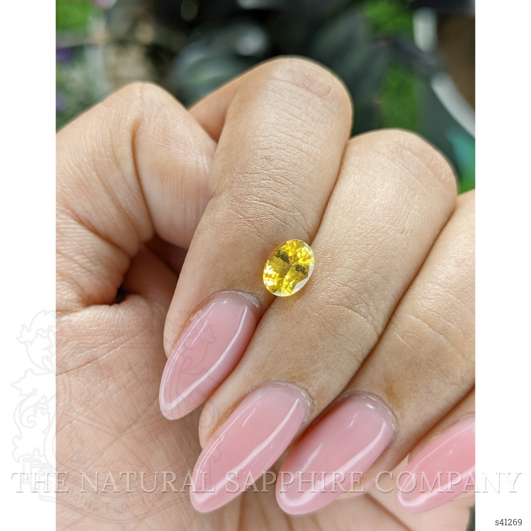 1.04 Ct. Yellow Sapphire from Ceylon (Sri Lanka)