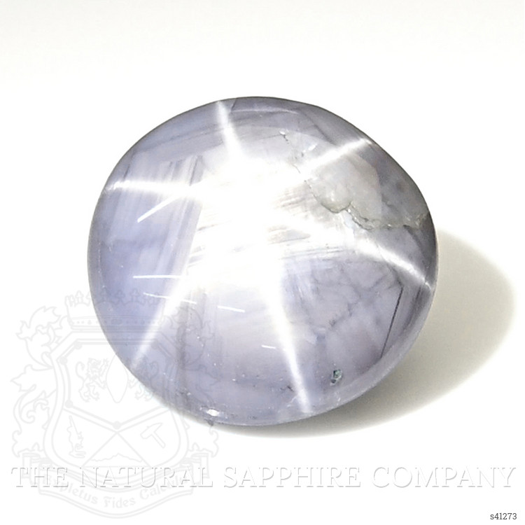 4.60 Ct. Purplish Blue Star Sapphire from Ceylon (Sri Lanka)