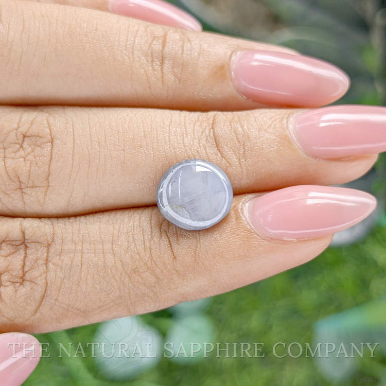 4.60 Ct. Purplish Blue Star Sapphire from Ceylon (Sri Lanka)