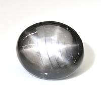 6.11 Ct. Black Star Sapphire from Ceylon (Sri Lanka) Video