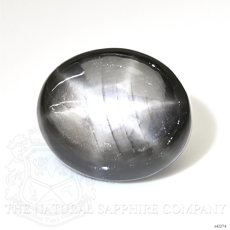 6.11 Ct. Black Star Sapphire from Ceylon (Sri Lanka)