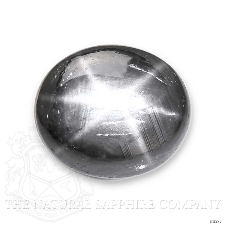 6.73 Ct. Black Star Sapphire from Ceylon (Sri Lanka)