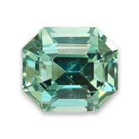 0.53 Ct. Bluish Green Sapphire from Madagascar Video