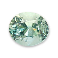 0.55 Ct. Bluish Green Sapphire from Madagascar Video