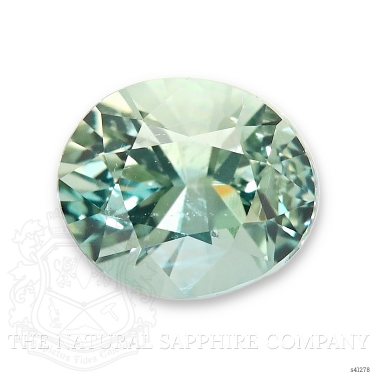 0.55 Ct. Bluish Green Sapphire from Madagascar