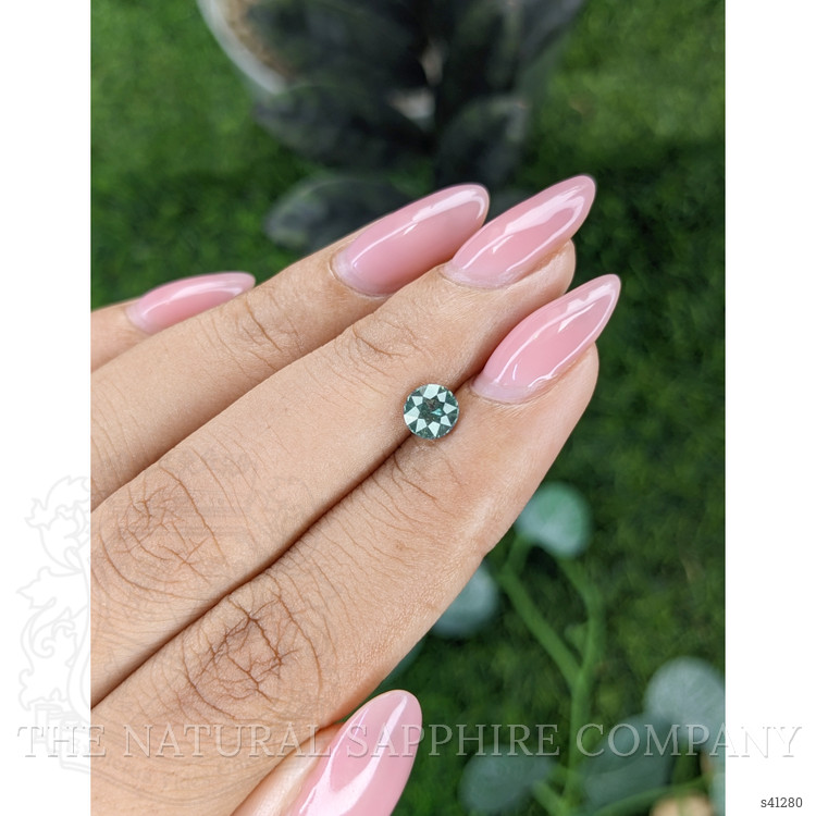 0.72 Ct. Bluish Green Sapphire from Madagascar