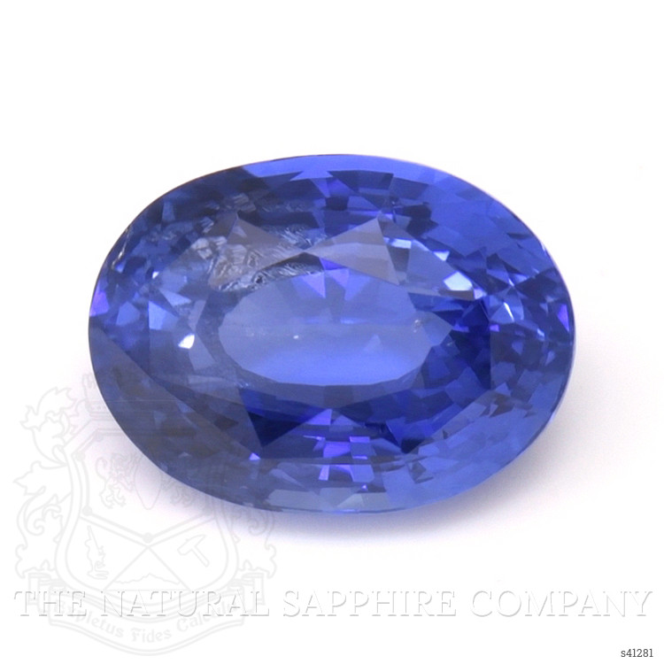 5.05 Ct. Blue Sapphire from Ceylon (Sri Lanka)