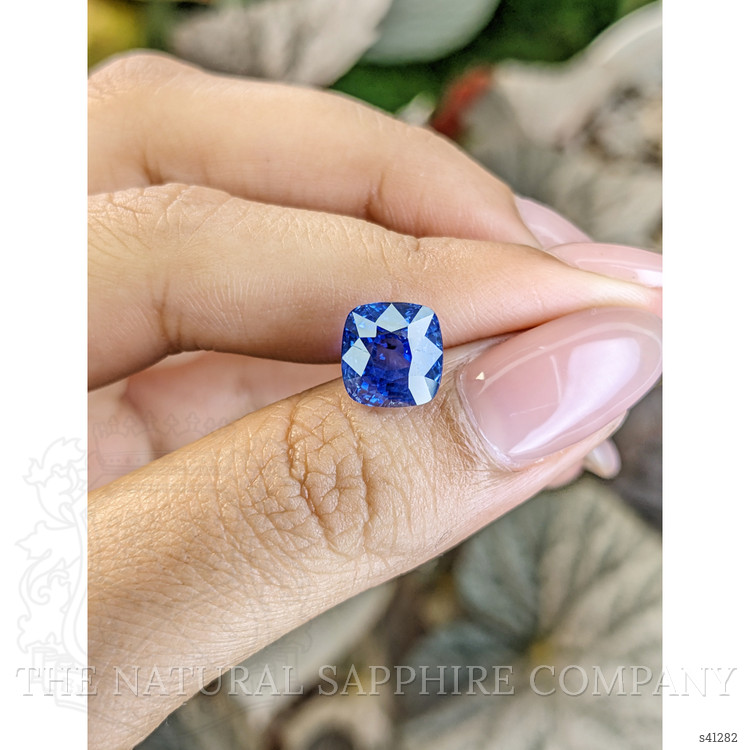 5.66 Ct. Blue Sapphire from Ceylon (Sri Lanka)