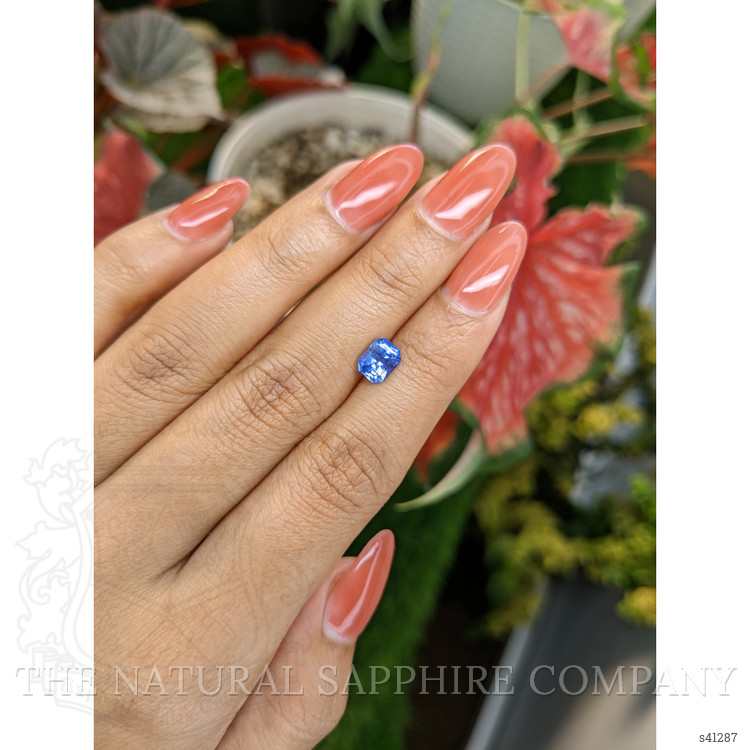 1.26 Ct. Blue Sapphire from Ceylon (Sri Lanka)