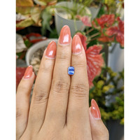 1.26 Ct. Blue Sapphire from Ceylon (Sri Lanka) Life Style