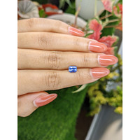 1.26 Ct. Blue Sapphire from Ceylon (Sri Lanka) Life Style