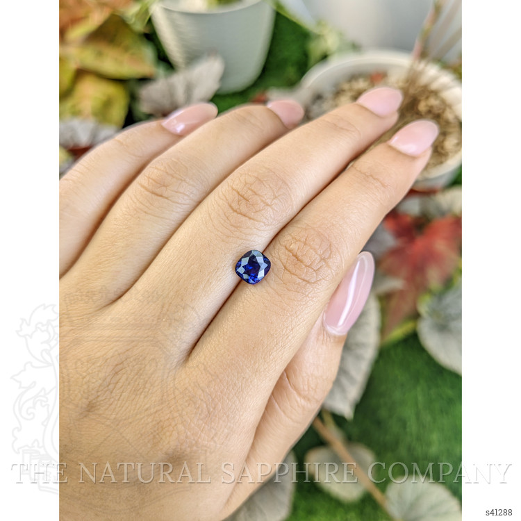 1.60 Ct. Purplish Blue Sapphire from Ceylon (Sri Lanka)