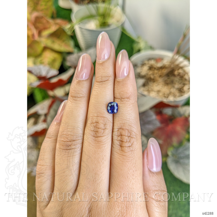 1.60 Ct. Purplish Blue Sapphire from Ceylon (Sri Lanka)