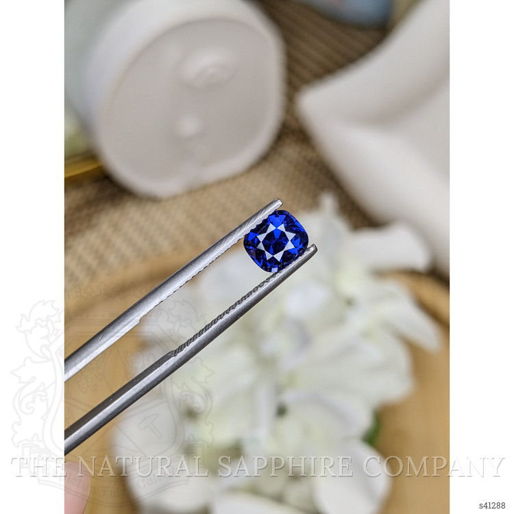1.60 Ct. Purplish Blue Sapphire from Ceylon (Sri Lanka)