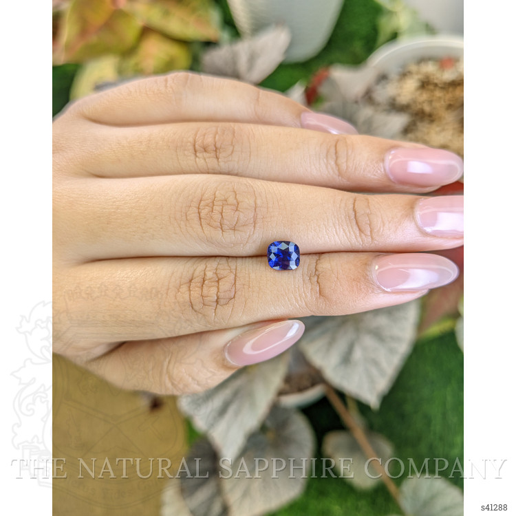 1.60 Ct. Purplish Blue Sapphire from Ceylon (Sri Lanka)