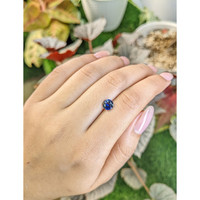 1.22 Ct. Blue Sapphire from Ceylon (Sri Lanka) Life Style