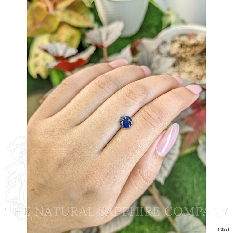 1.22 Ct. Blue Sapphire from Ceylon (Sri Lanka)