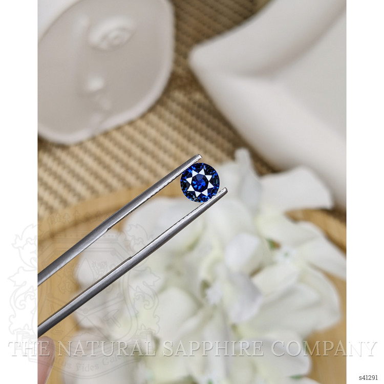 1.22 Ct. Blue Sapphire from Ceylon (Sri Lanka)