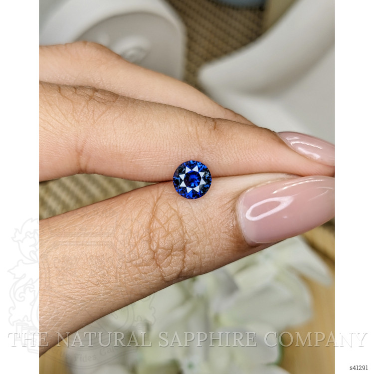 1.22 Ct. Blue Sapphire from Ceylon (Sri Lanka)