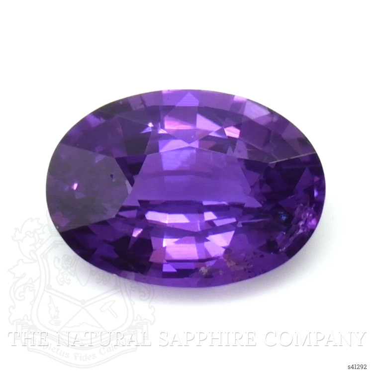 1.23 Ct. Purple Sapphire from Ceylon (Sri Lanka)