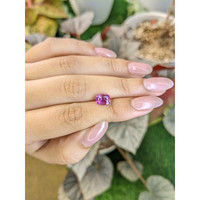 2.13 Ct. Purplish Pink Sapphire from Ceylon (Sri Lanka) Life Style