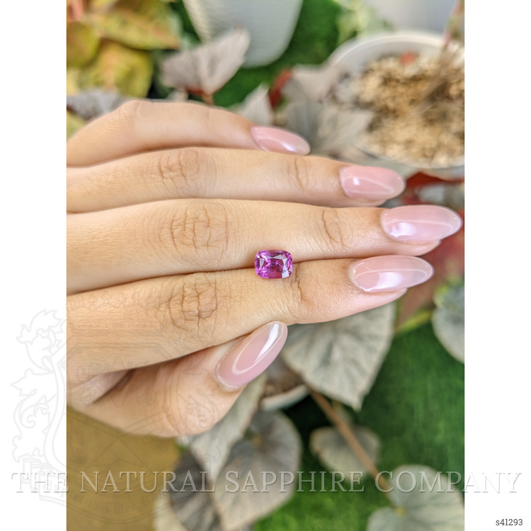 2.13 Ct. Purplish Pink Sapphire from Ceylon (Sri Lanka)
