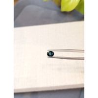 1.05 Ct. Greenish Blue Sapphire from Madagascar Life Style