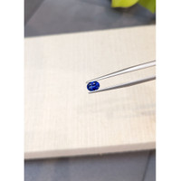 0.81 Ct. Purplish Blue Sapphire from Madagascar Life Style