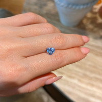 1.63 Ct. Blue Sapphire from Ceylon (Sri Lanka) Life Style