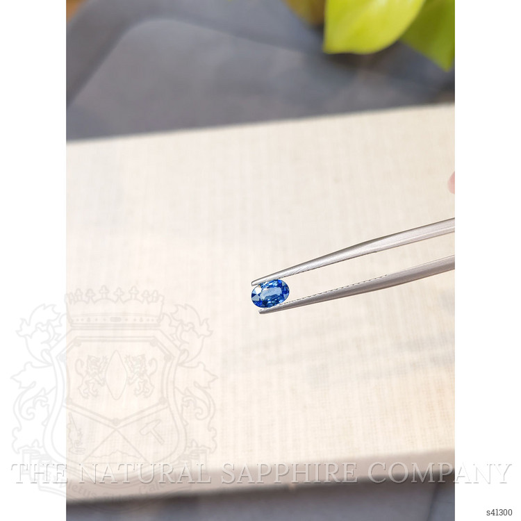 0.53 Ct. Blue Sapphire from Ceylon (Sri Lanka)