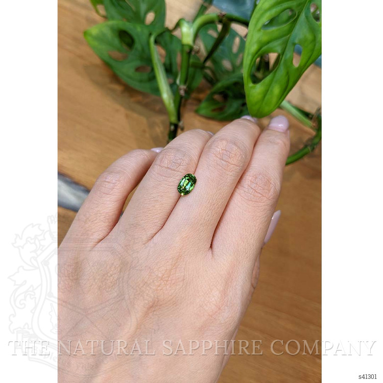 1.14 Ct. Green Sapphire from Madagascar
