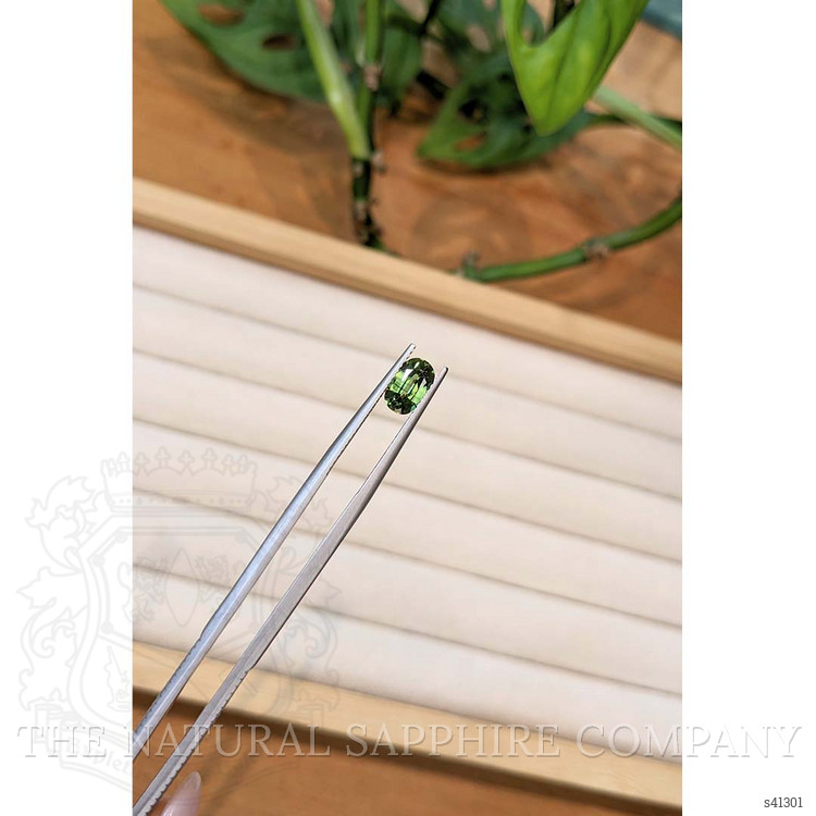 1.14 Ct. Green Sapphire from Madagascar