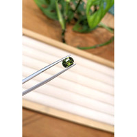 1.27 Ct. Green Sapphire from Madagascar Life Style