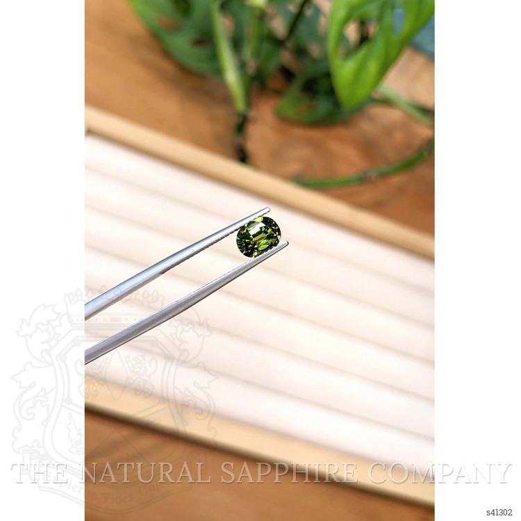 1.27 Ct. Green Sapphire from Madagascar