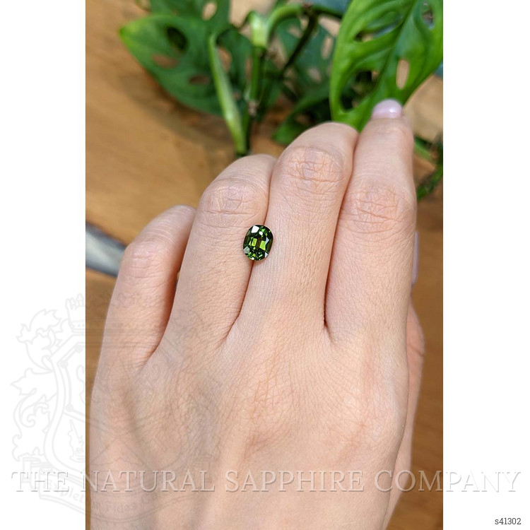 1.27 Ct. Green Sapphire from Madagascar