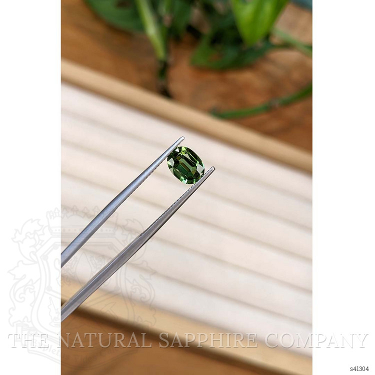 1.33 Ct. Bluish Green Sapphire from Madagascar