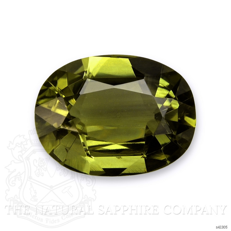 1.41 Ct. Yellowish Green Sapphire from Madagascar
