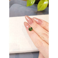 1.52 Ct. Green Sapphire from Madagascar Life Style
