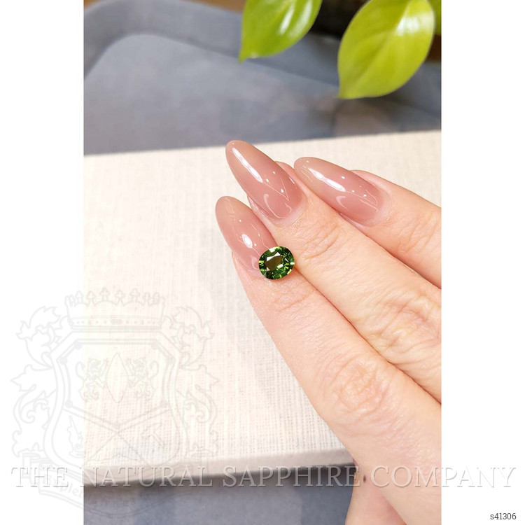 1.52 Ct. Green Sapphire from Madagascar