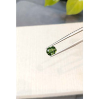 1.52 Ct. Green Sapphire from Madagascar Life Style