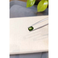 1.61 Ct. Green Sapphire from Madagascar Life Style