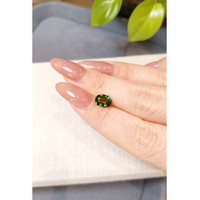 1.61 Ct. Green Sapphire from Madagascar Life Style