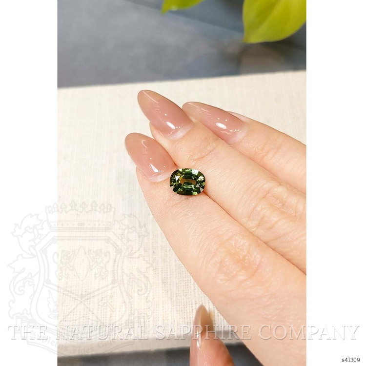 2.21 Ct. Yellowish Green Sapphire from Madagascar