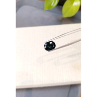 3.28 Ct. Bluish Green Sapphire from Madagascar Life Style