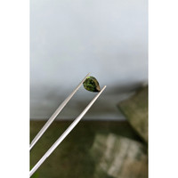 1.88 Ct. Green Sapphire from Madagascar Life Style