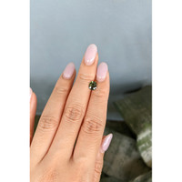 1.14 Ct. Green Sapphire from Madagascar Life Style