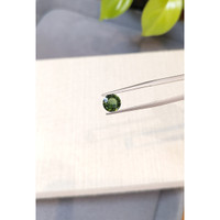1.28 Ct. Green Sapphire from Madagascar Life Style
