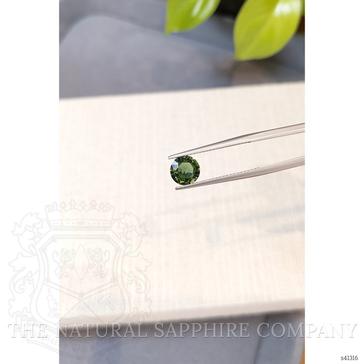 1.28 Ct. Green Sapphire from Madagascar