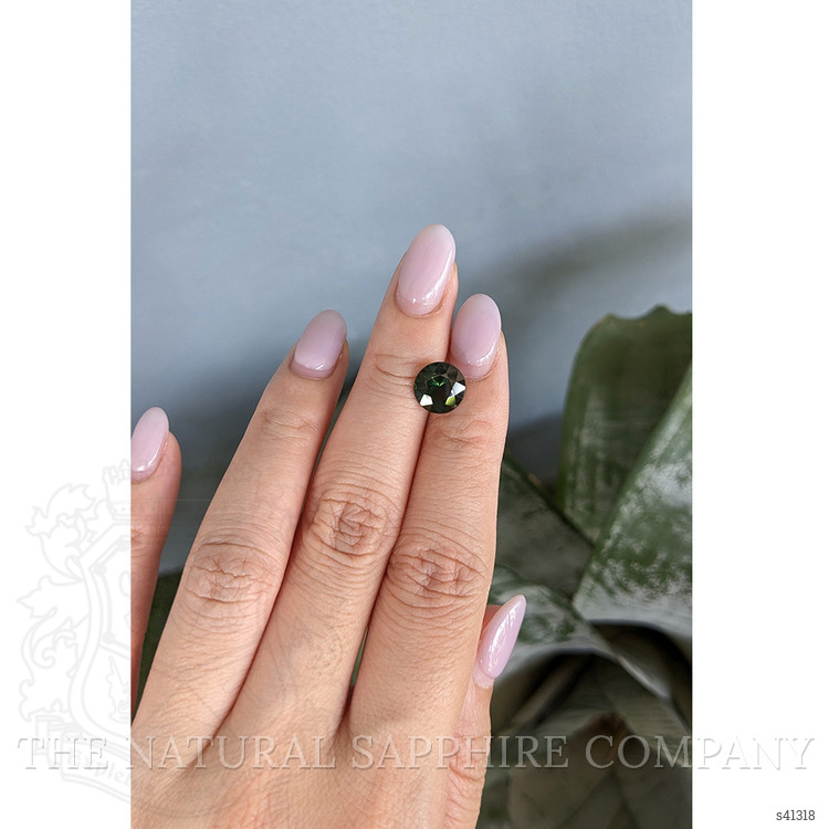 2.53 Ct. Yellowish Green Sapphire from Madagascar