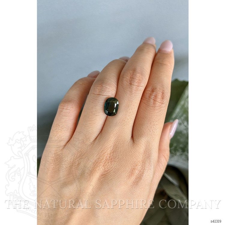 3.42 Ct. Bluish Green Sapphire from Madagascar